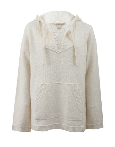 michael kors baja style knit hoodie|michael kors hoodie.